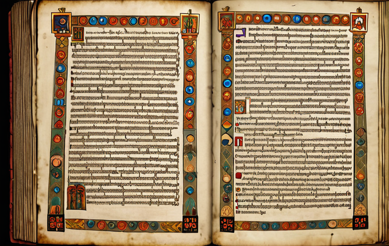 **Image Prompt 1: Ancient Russian Language Influence**
   - Create an illustration depicting ancient Russian manuscripts and religious texts from the Kievan Rus era, showcasing the cultural and political context of that time. Include elements that represent the diversity of pronunciation and structure in the ancient Russian language.