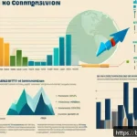 러시아어와 러시아 금융 용어 - A detailed infographic-style digital illustration showing key economic terms in Bengali script, incl...
