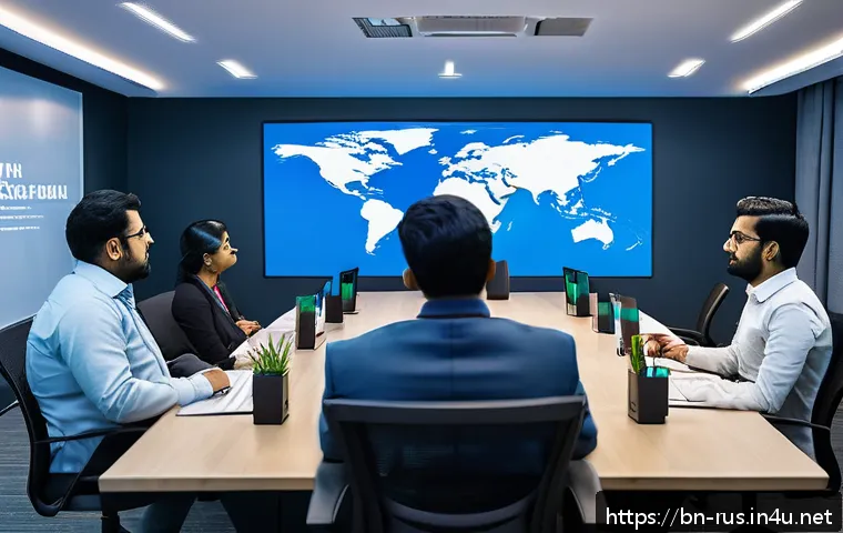 러시아어와 러시아 해킹 - A detailed cyber security seminar scene featuring a diverse group of Bengali professionals attentive...